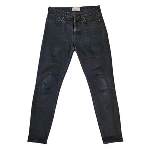 Everlane Mid Rise Skinny Black Jeans, Size 28 Regular, Good Used Condition GUC